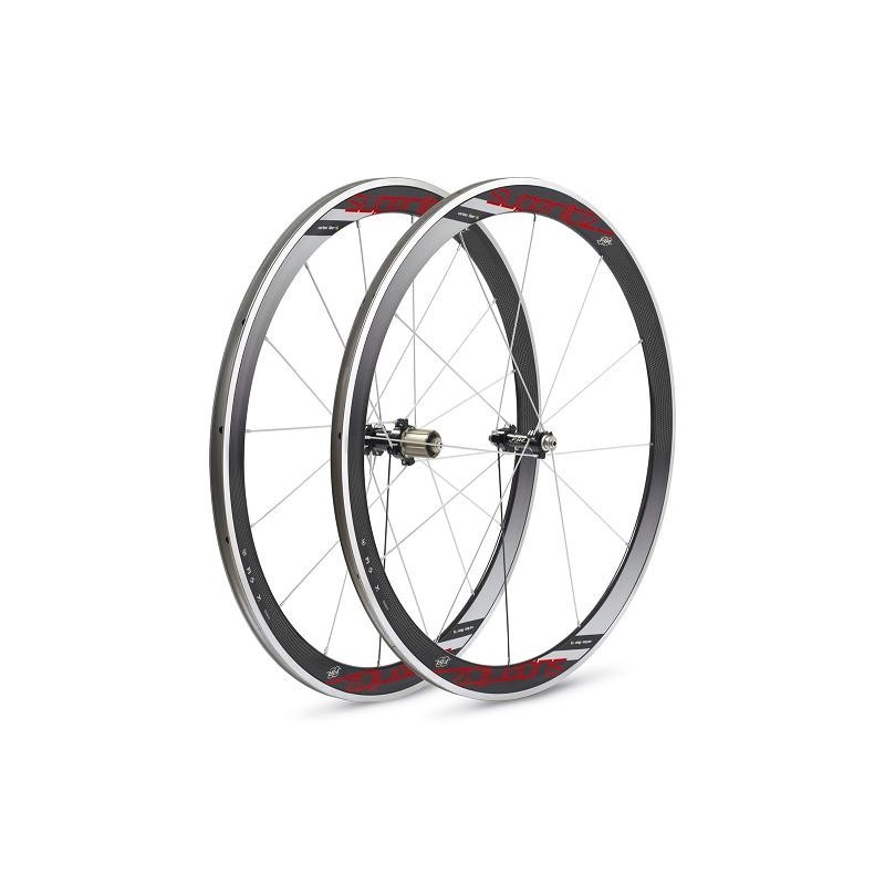 COPPIA RUOTE FIR SUPERLITE 12-16 MATRIX CARBON, Ruote Ruote Strada