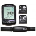 Echowell ciclocomputer MW10G wireless con fascia cardio e contapedalate